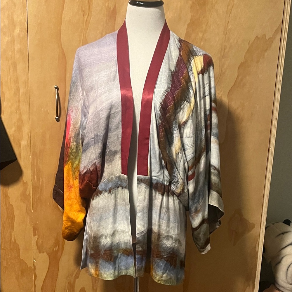 Multi colored Anthropologie Blank London Kimono